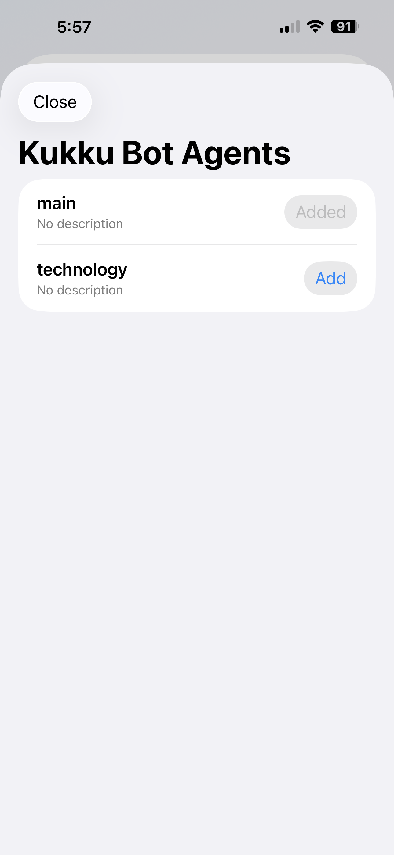 Kukku app prototype screen 11
