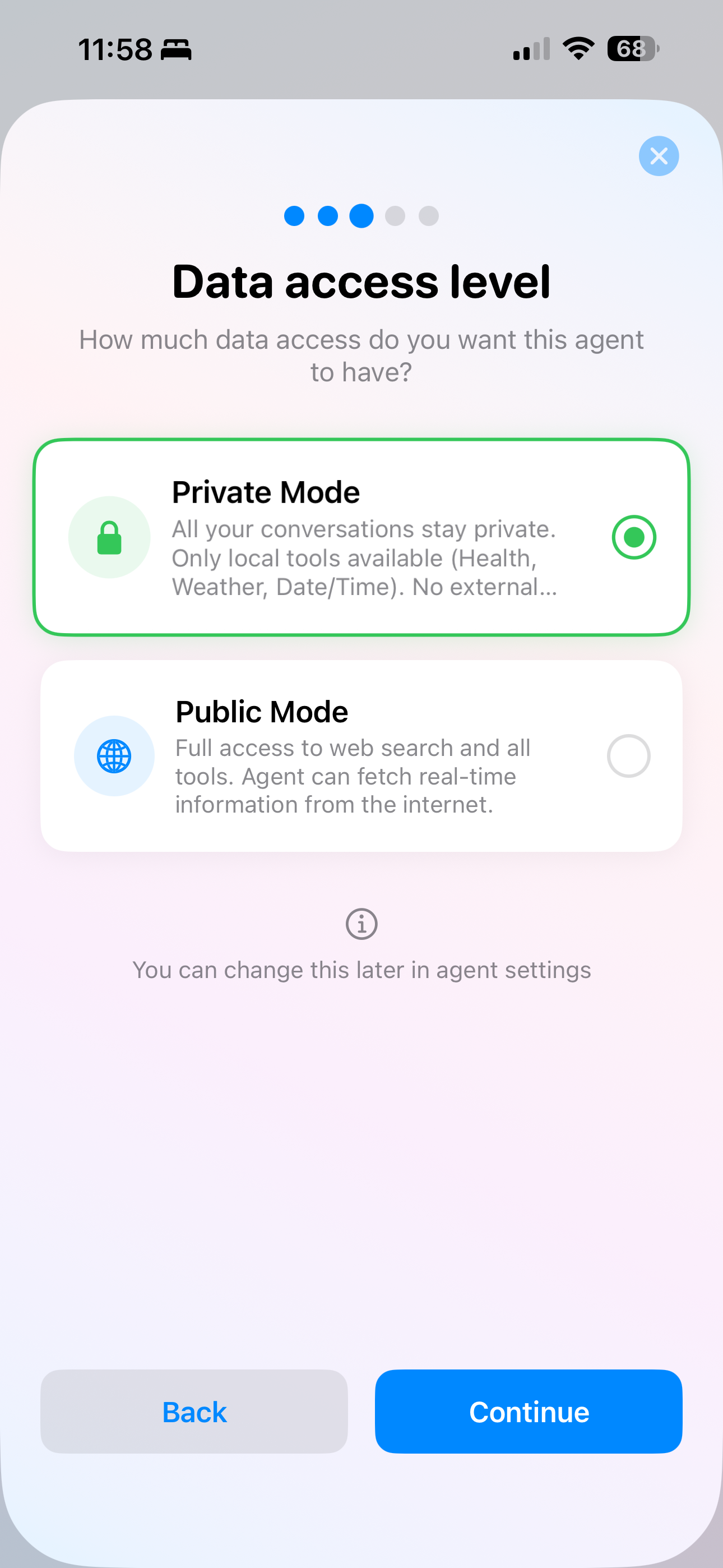 Kukku app prototype screen 20