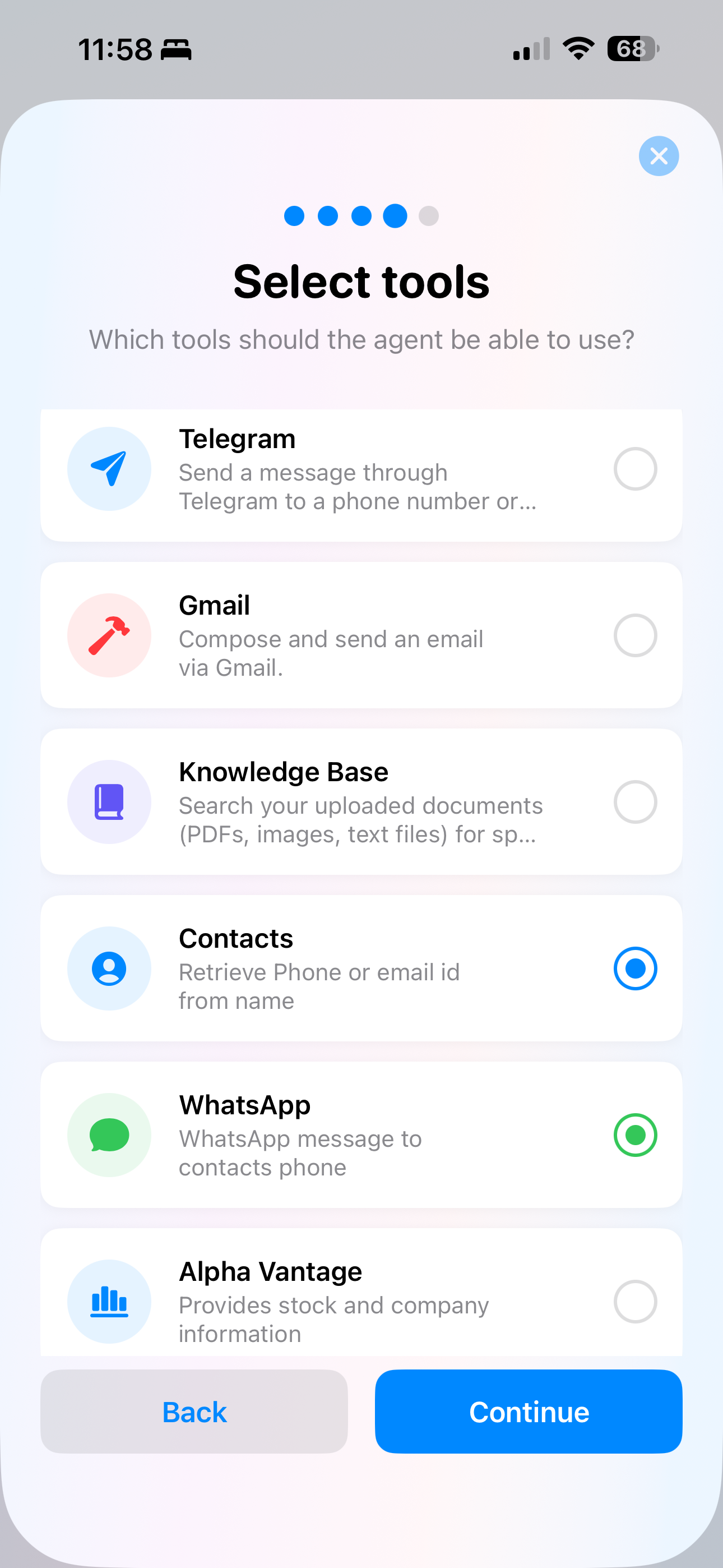 Kukku app prototype screen 8